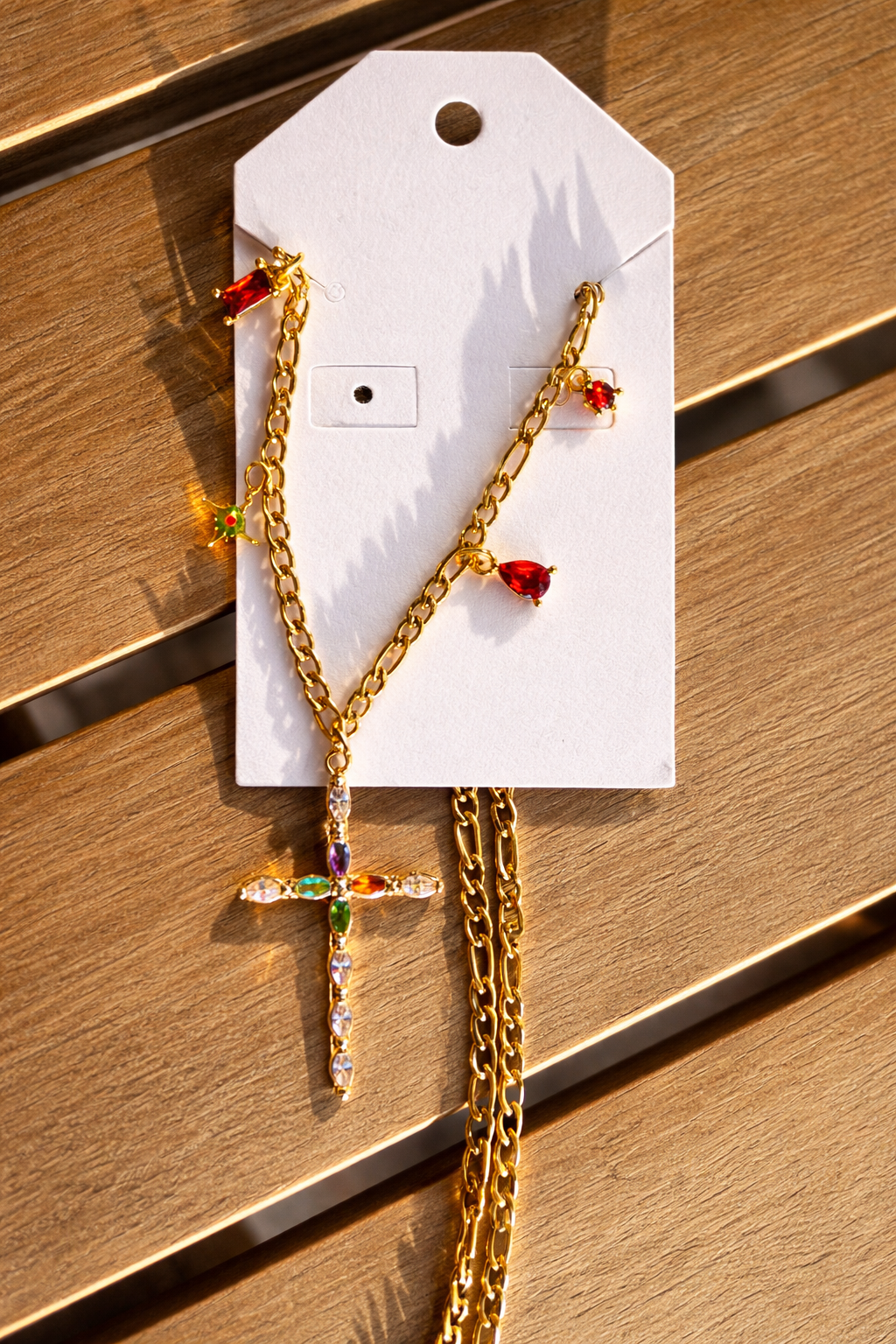 Honeyvine Light Cross Necklace