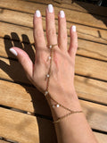 Honeyvine Opal Hand Chain