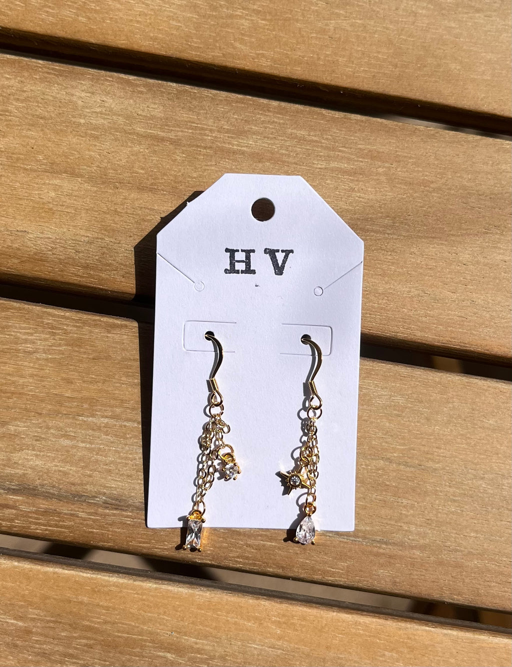 Honeyvine Mixed Gems in Gold