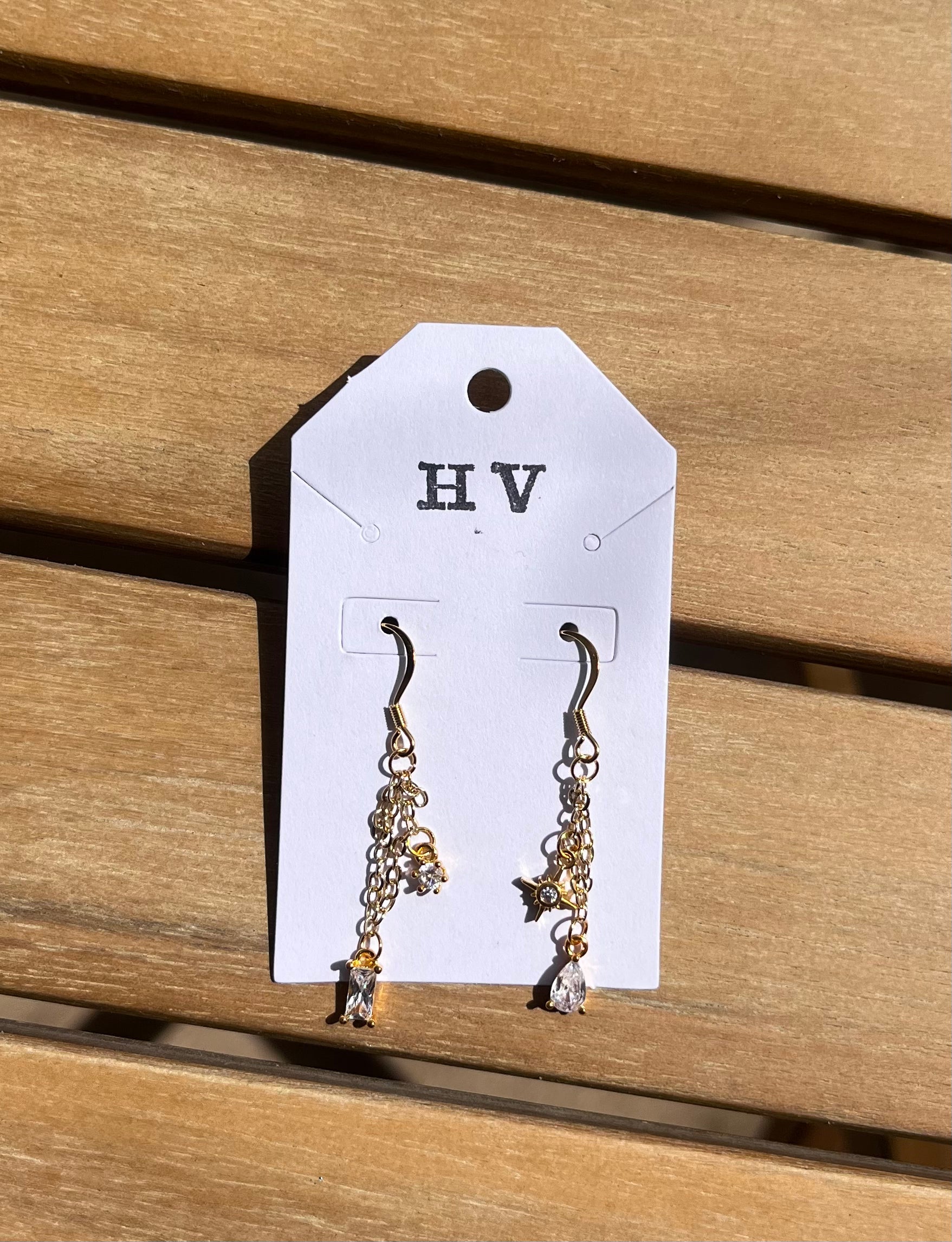 Honeyvine Mixed Gems in Gold