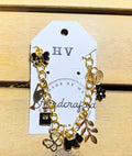 Honeyvine Pretty in Noir Charm Bracelet