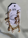 Honeyvine Pearl Coast Charm Bracelet