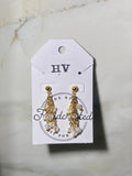 Honeyvine Golden Rainfall Earrings
