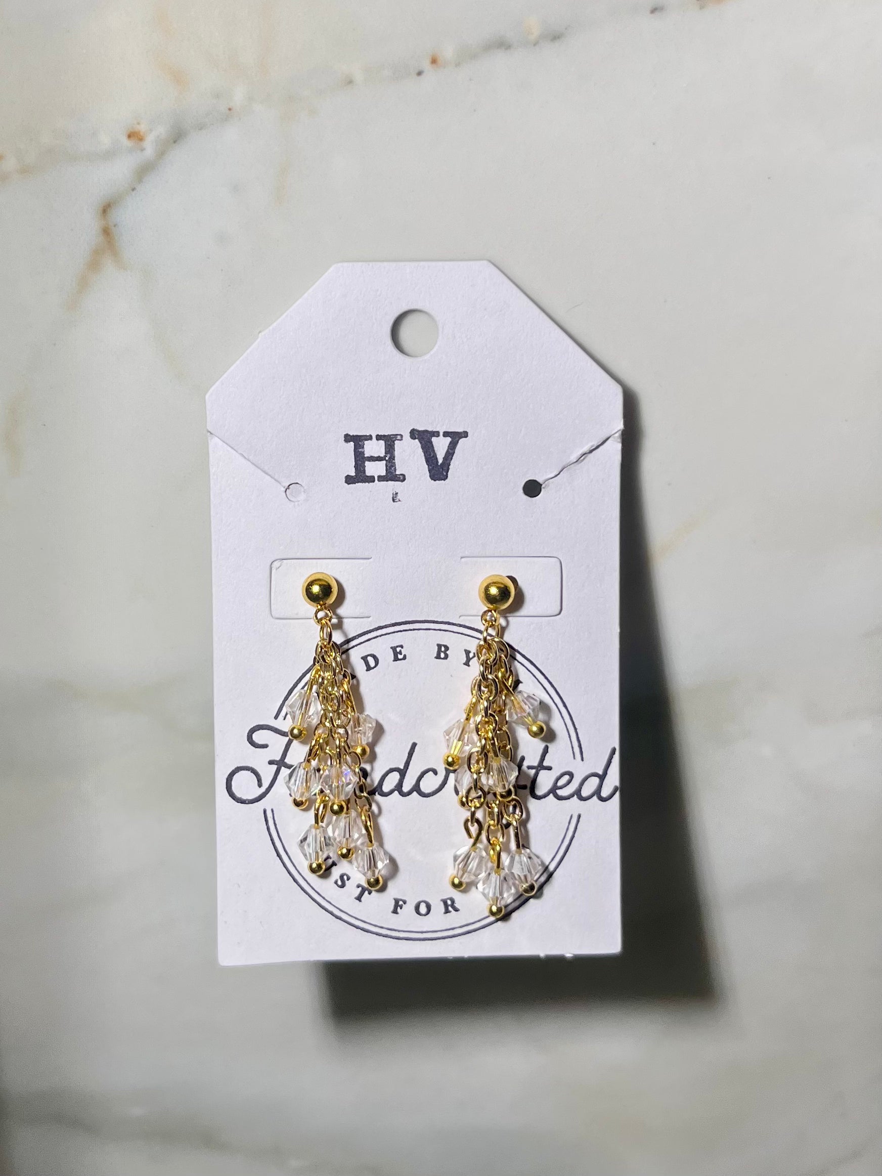 Honeyvine Golden Rainfall Earrings